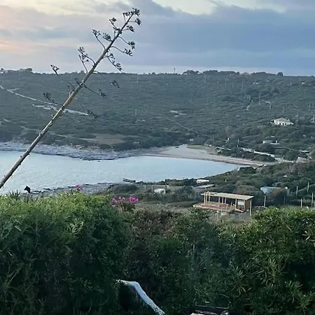 Casa Sul Mare Con Giardino Sardegna Sant'antioco Ferienhaus Cala Sapone